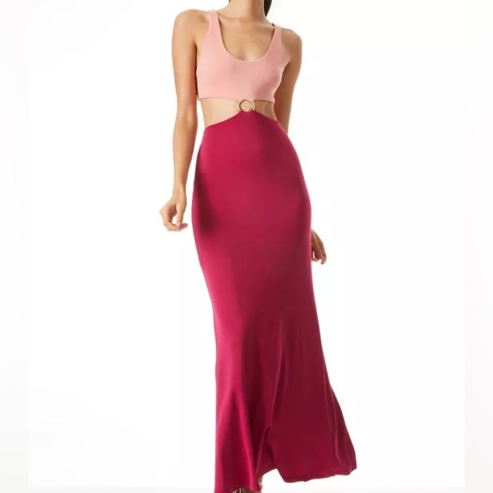 Alice & Olivia Two-Tone Pink Maxi Women’s Dress size 6